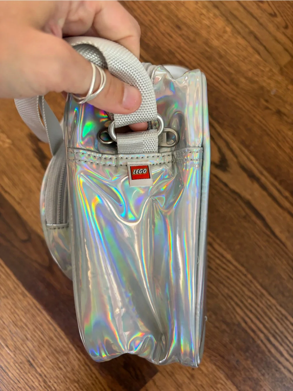 LEGO-Brick Crossbody Bag – Holographic